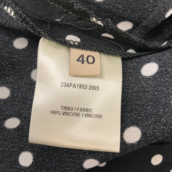 Alexandre Vauthier Black / White Polka Dot Pants - Picture 5 of 5